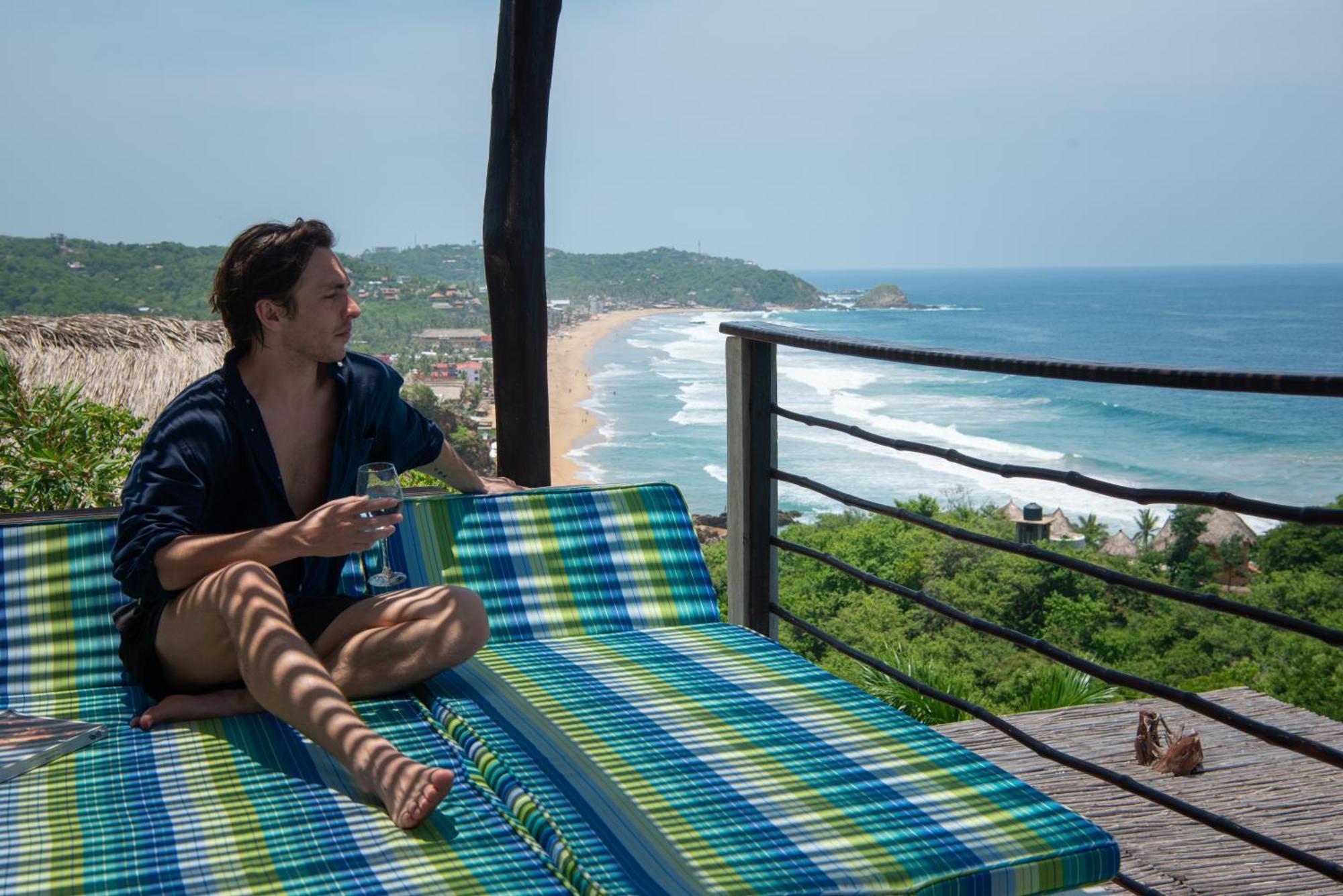 Casa Kalmar Hotell Zipolite Eksteriør bilde
