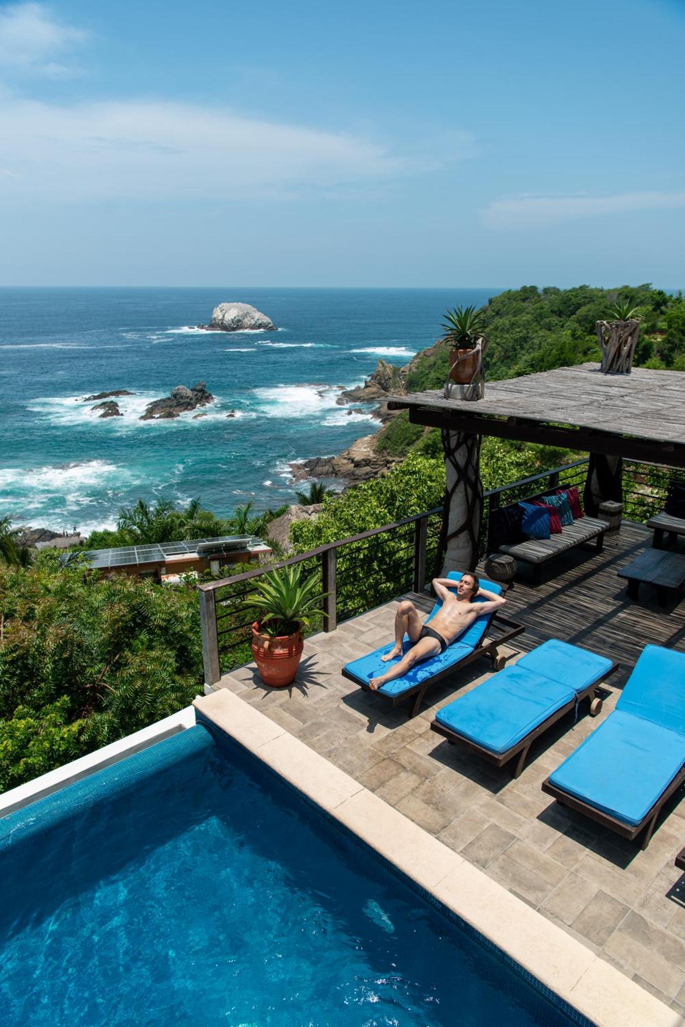 Casa Kalmar Hotell Zipolite Eksteriør bilde